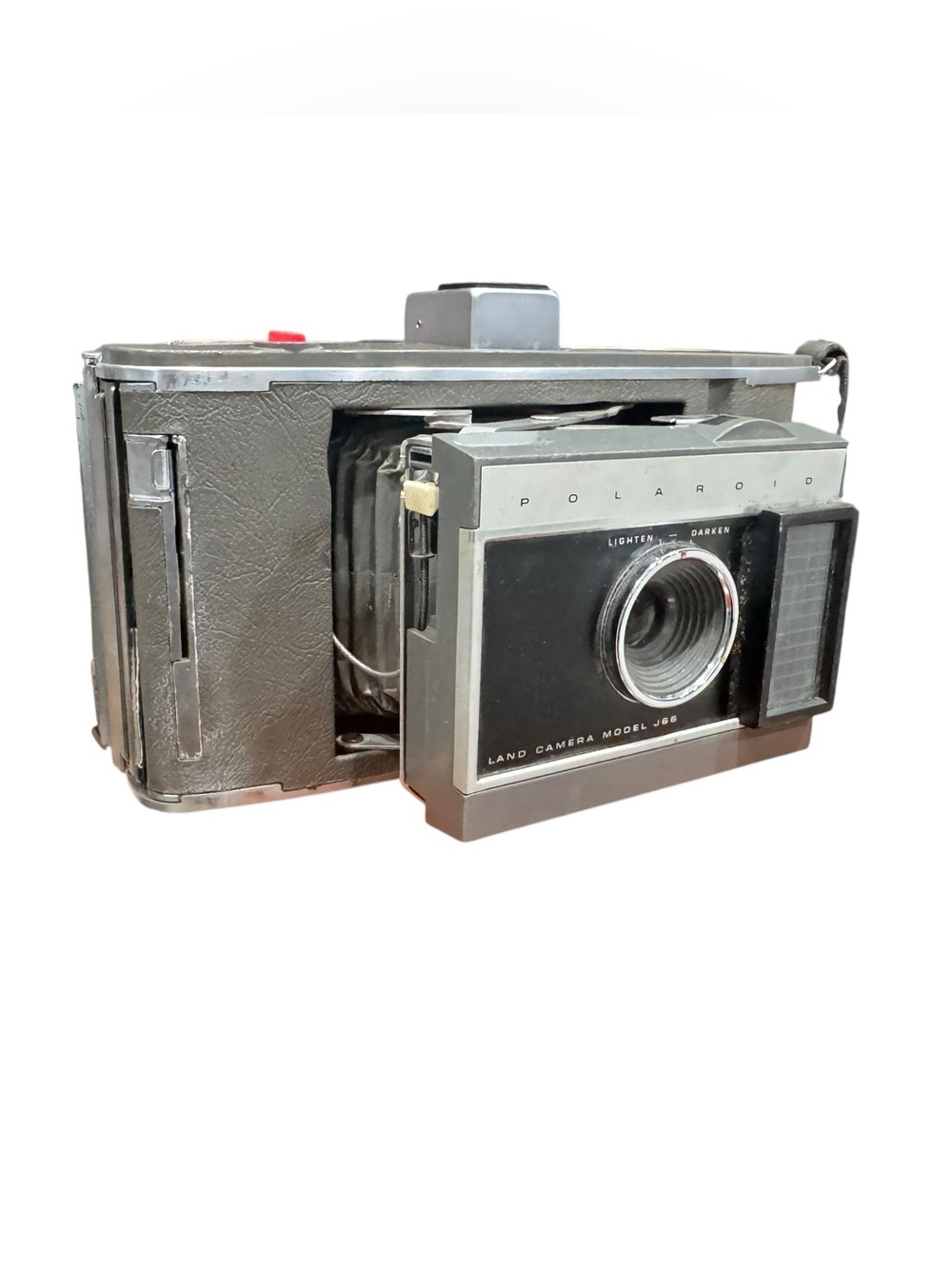 Vintage Polaroid Acme Untested Camera Co.  J66 Land Camera with Case